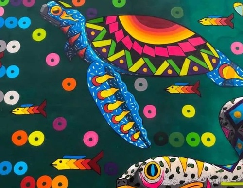 Galería de arte callejero de Spaik - México