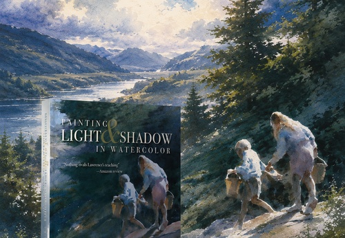 Painting Light and Shadow in Watercolor by William B. Lawrence
