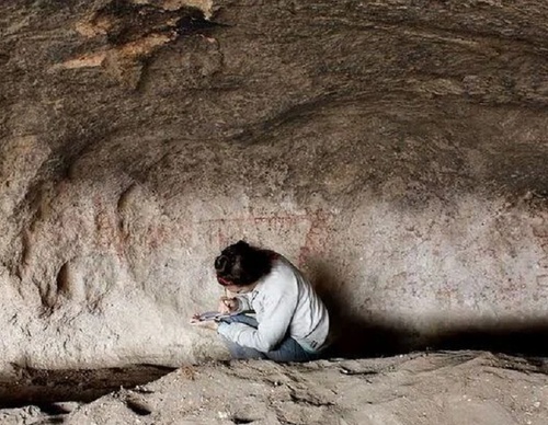 Arte rupestre: a descoberta em uma caverna na Patagônia