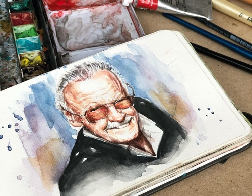 Gallery Of WaterColor Painting By Xavier Palau Blacio - Argentina