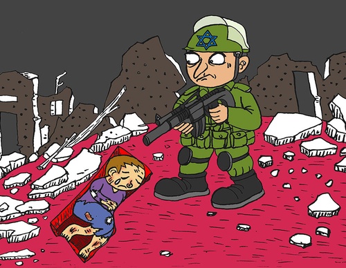 holocide cartoon