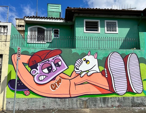 Galería de arte callejero de Chivitz - Brasil