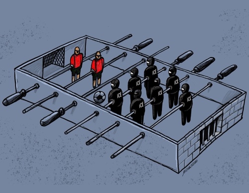 Gallery of Cartoons by Marcelo Chamorro from Ecuador