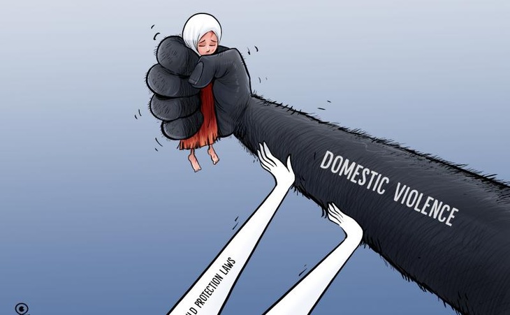 Domestic violence against children...