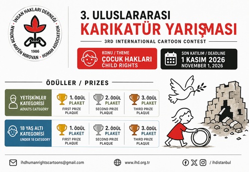 3º Concurso Internacional de Cartuns da Turquia 2026