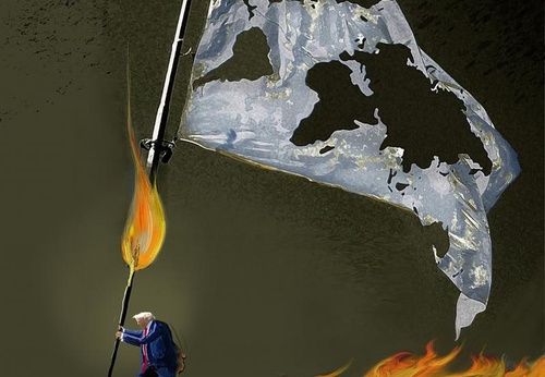 World on fire