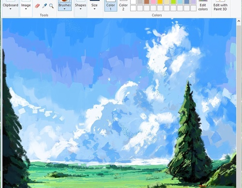 Gallery Of Drawing With Windows Paint By Christian Young - USA_2