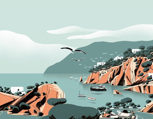 Galeria de ilustrações de Borja Bonaque - Espanha