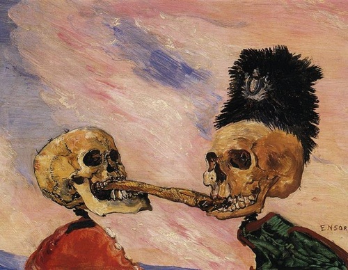 Galeria de pintura a óleo de James Ensor - Bélgica