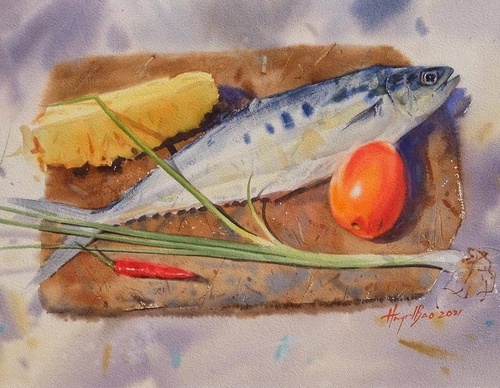 Gallery WaterColor Painting By Bảo Huỳnh - Vietnam