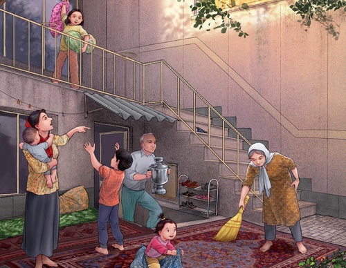 Gallery of illustration by Ali Miri-Iran
