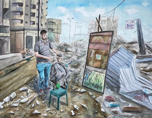 Galería de ilustraciones de Amjed Alsiyabi - Omán