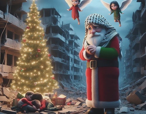 Galeria de ilustrações para Gaza, de Saleh Atia - Palestina