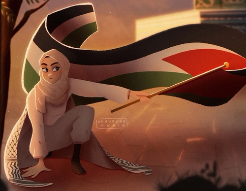 Galeria de ilustrações de Nourane Owais - Egito