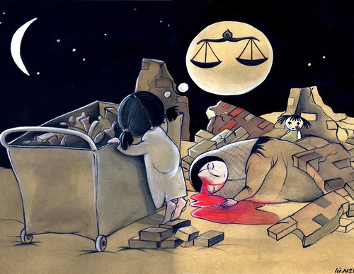 holocide cartoon