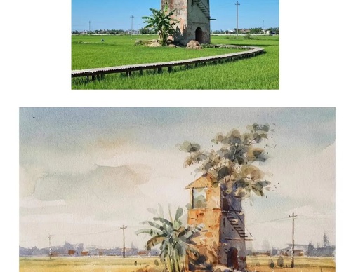 Gallery WaterColor Painting By Bảo Huỳnh - Vietnam