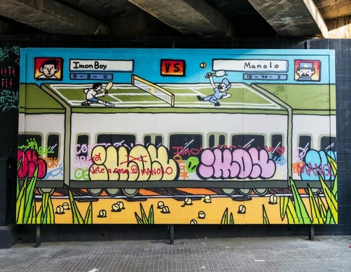 Gallery Of Street Art By Imon - Spain