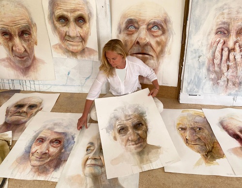 Gallery of Watercolor painting by Anette Gustafsson-Sweden