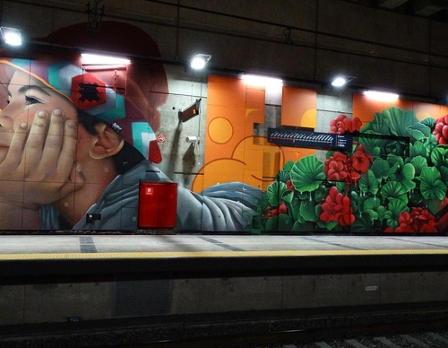 Galería de arte callejero de Kevin Galassi - Chile