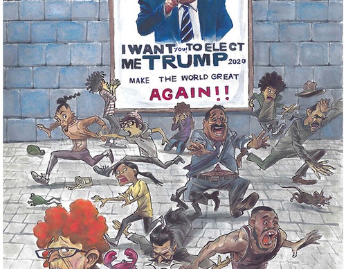 cartoon section