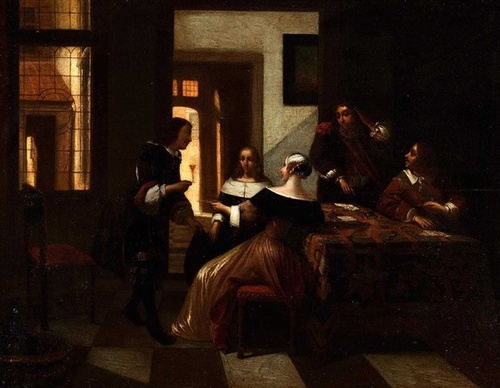 Gallery of painting by Johannes Vermeer - Netherlands