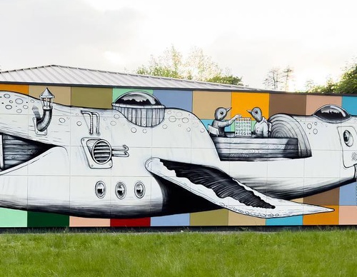 Galeria de arte de rua por Gijs Vanhee - Bélgica