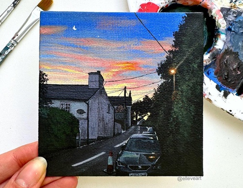 Galeria de pinturas de Ellie Eveleigh - Reino Unido