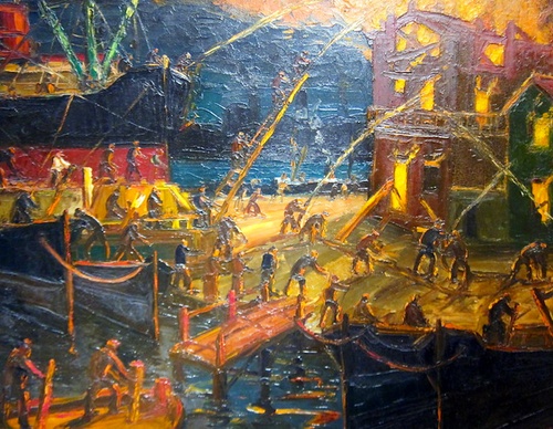 Galeria de pinturas de Benito Quinquela Martín Argentina