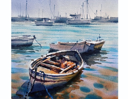 Gallery Of WaterColor Painting By Sofia Wu Mei - China