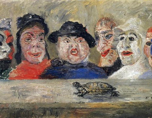 Galeria de pintura a óleo de James Ensor - Bélgica