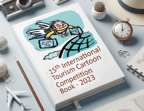 Livro do 15º Concurso Internacional de Humor Turístico - 2023