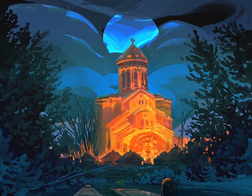 Gallery Of Illustration By Denis Istomin - Georgia