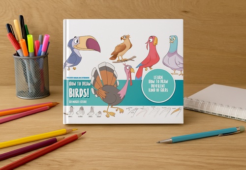 How to Draw Birds by Mitch Leeuwe