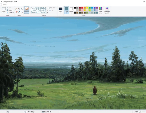 Gallery Of Drawing With Windows Paint By Christian Young - USA_1