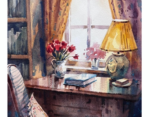 Gallery Of WaterColor Painting By Sofia Wu Mei - China