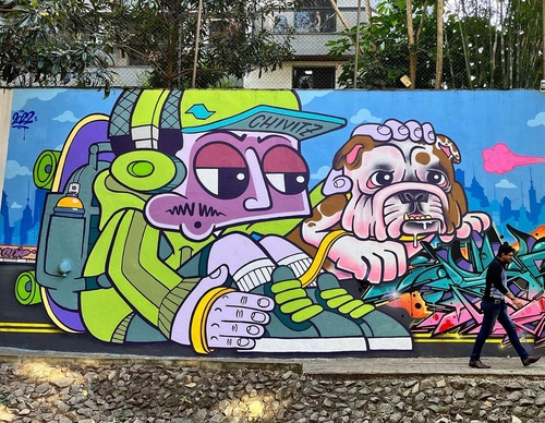 Galeria De Arte De Rua De Chivitz - Brasil