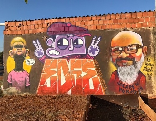 Galería de arte callejero de Chivitz - Brasil