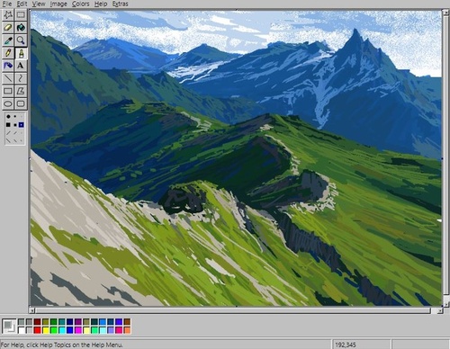 Gallery Of Drawing With Windows Paint By Christian Young - USA_1