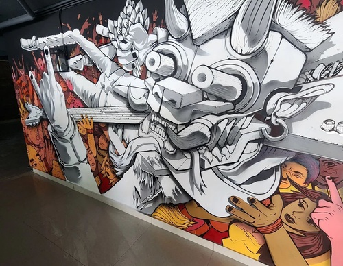 Galería de arte callejero de Sergio Smith - Panamá