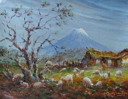 Gallery Of Painting By Oswaldo Moncayo-Ecuador