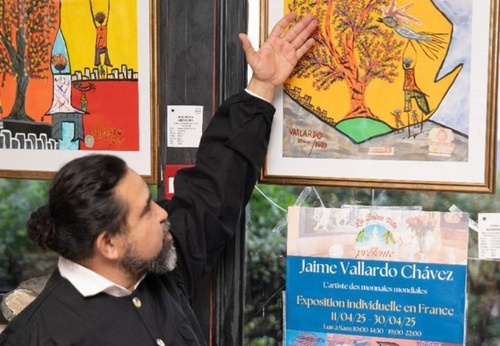 An evening of Latin American art and culture in France with Jaime Vallardo Chávez