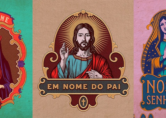 Galería de Ilustración y Tipografía por Rafael Castro – Brasil
