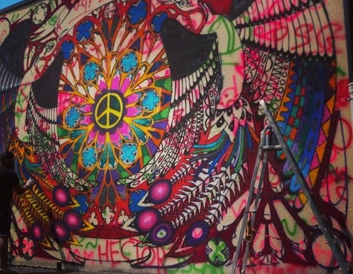 Galería de arte callejero de Spaik - México