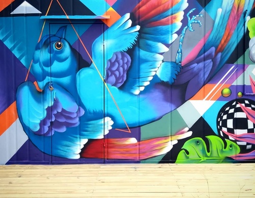 Galería de arte callejero de Berejuk - Brasil