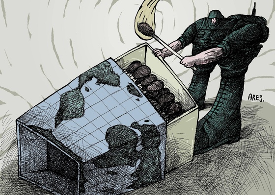 Galeria de cartoons de cartunistas do mundo