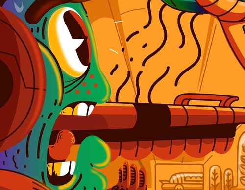Gallery Of Illustration By Cristobal Ojeda Newfren - Chile