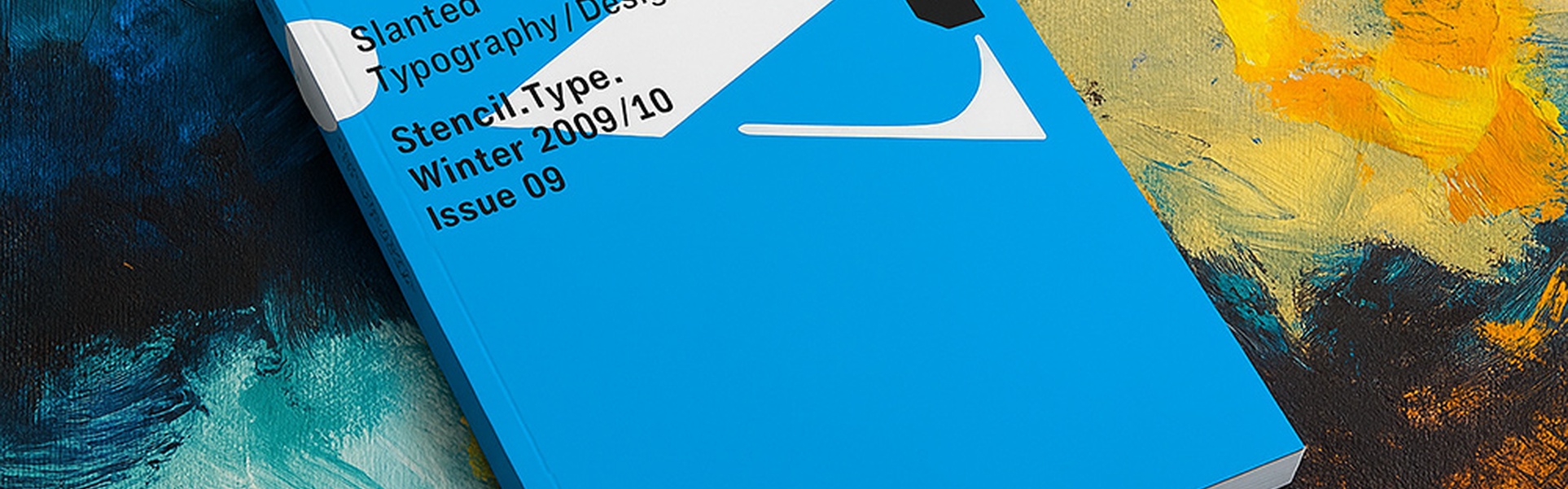 Slanted Magazine No. 9: Diseño tipográfico con plantillas
