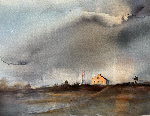 Gallery of Watercolor painting by Anette Gustafsson-Sweden