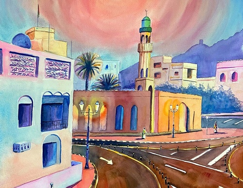 Galería de ilustraciones de Amjed Alsiyabi - Omán