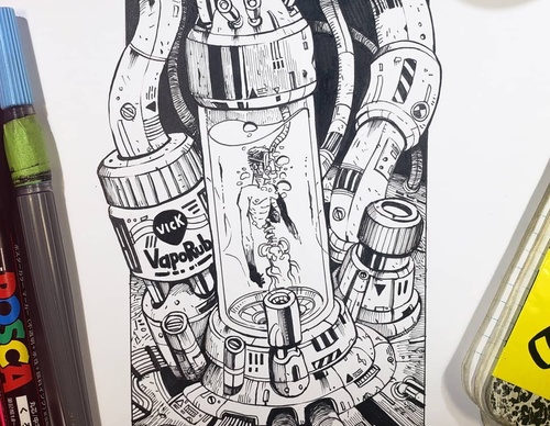 Gallery Of Illustration By Mad Kobra - Dominican Republic